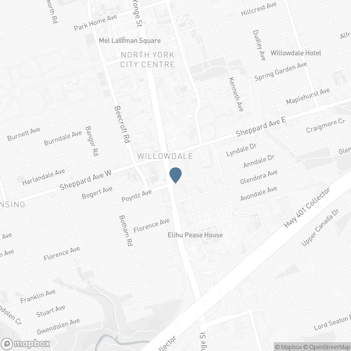 1207 - 2 ANNDALE DRIVE, Toronto, Ontario M2N 0G5